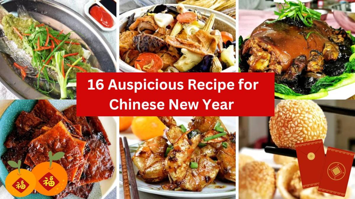 Recettes du Nouvel An Chinois – 16 plats qui apportent la prospérité