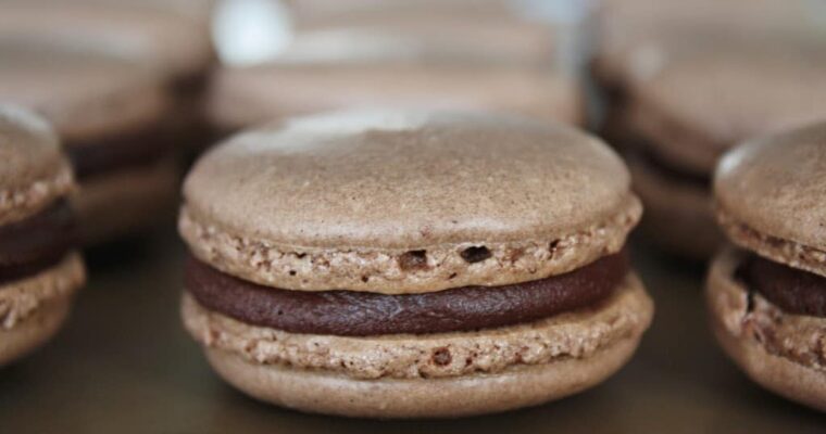 Macarons au Chocolat