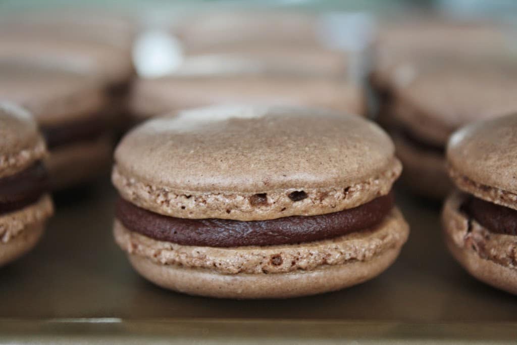 Macarons au Chocolat