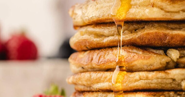 Pancakes à la Crème Sucrée