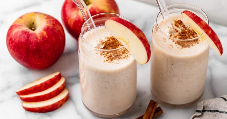 Smoothie aux pommes