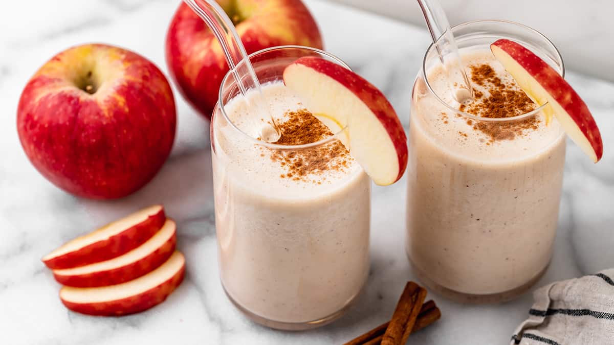 Smoothie aux pommes