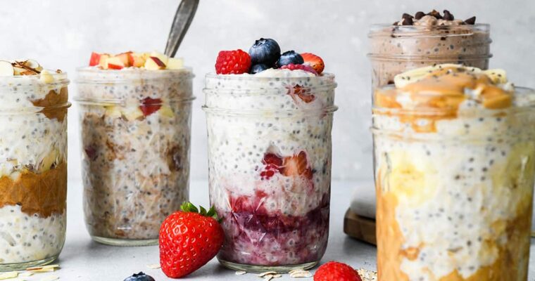 Les meilleures overnight oats (6 façons)