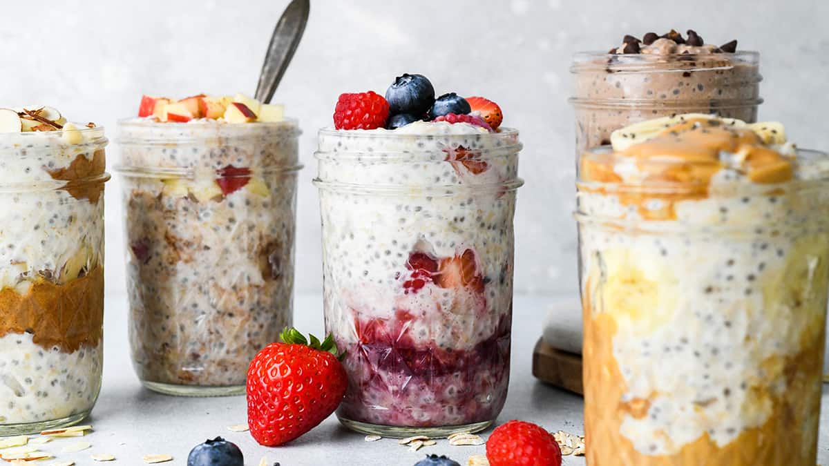 Les meilleures overnight oats (6 façons)