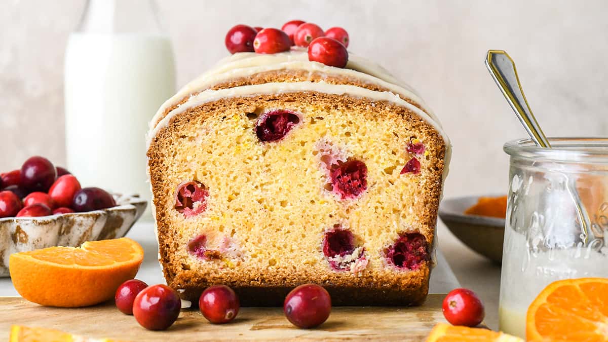 Pain aux canneberges et à l’orange