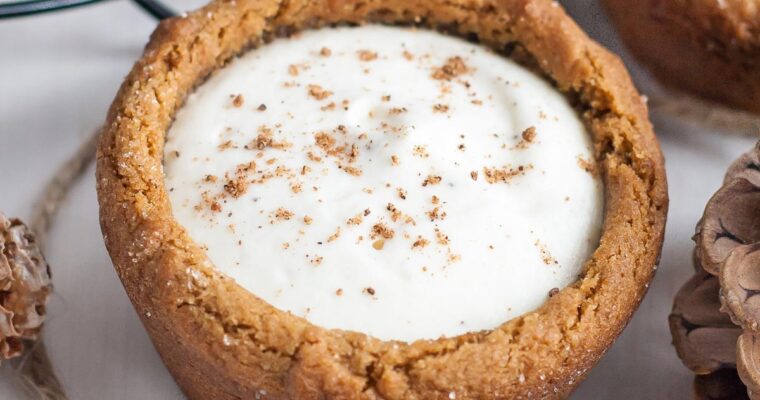 Tasses de biscuits au cheesecake à l’avocat