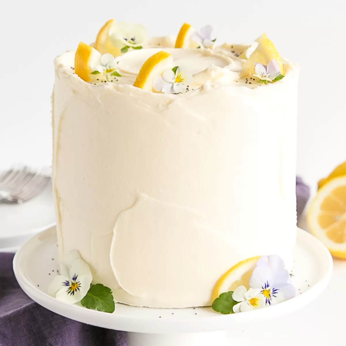 Gâteau au Citron et Graines de Pavot