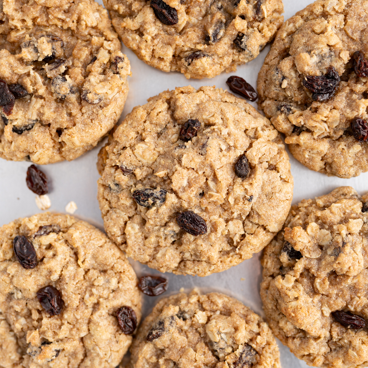 Meilleure recette de cookies aux flocons d’avoine et raisins secs