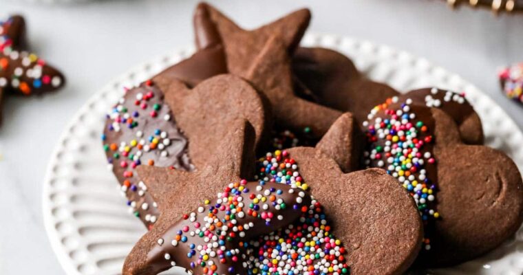 Biscuits sablés au chocolat