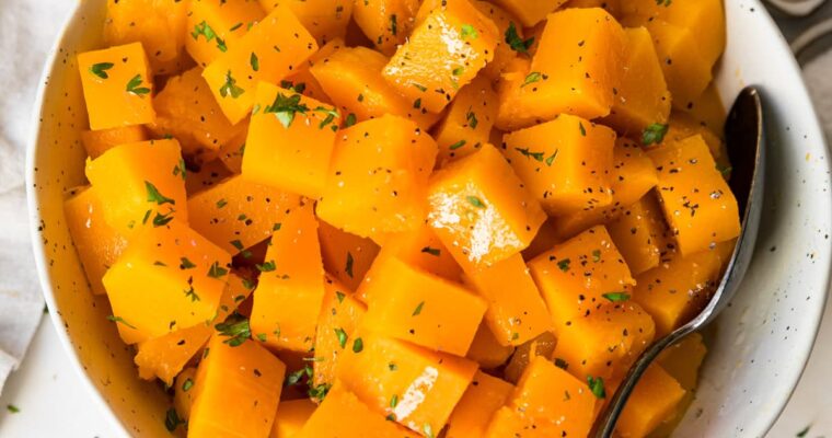 Courge butternut rôtie – Skinnytaste