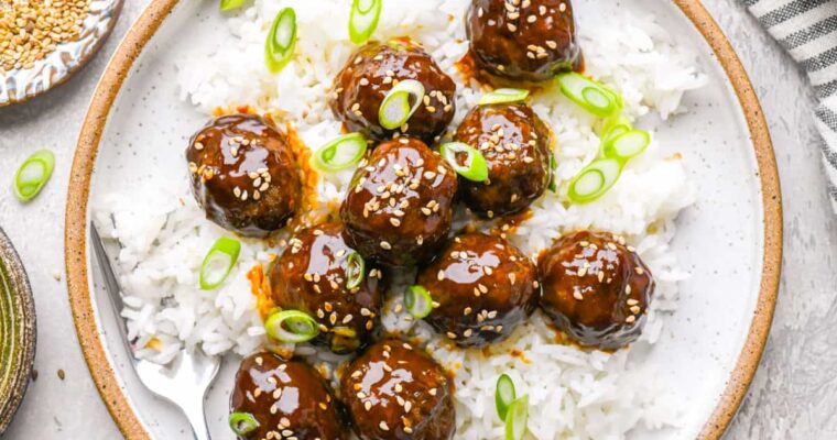 Boulettes de viande asiatiques