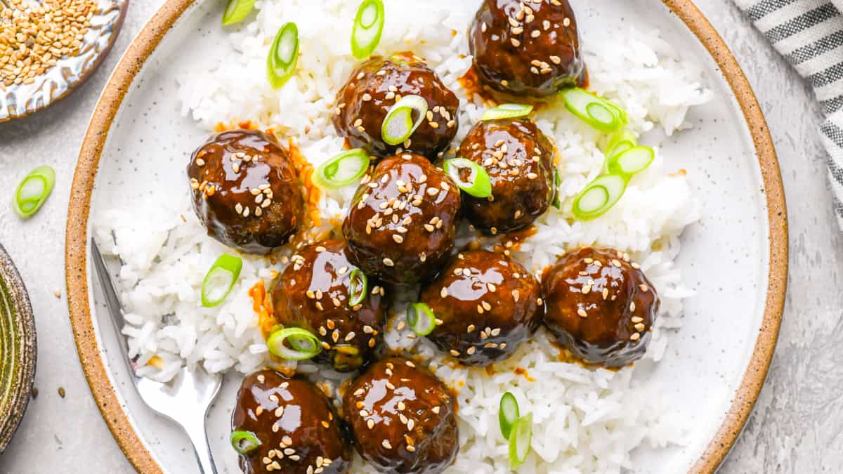 Boulettes de viande asiatiques