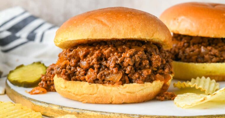 Sloppy Joes faits maison