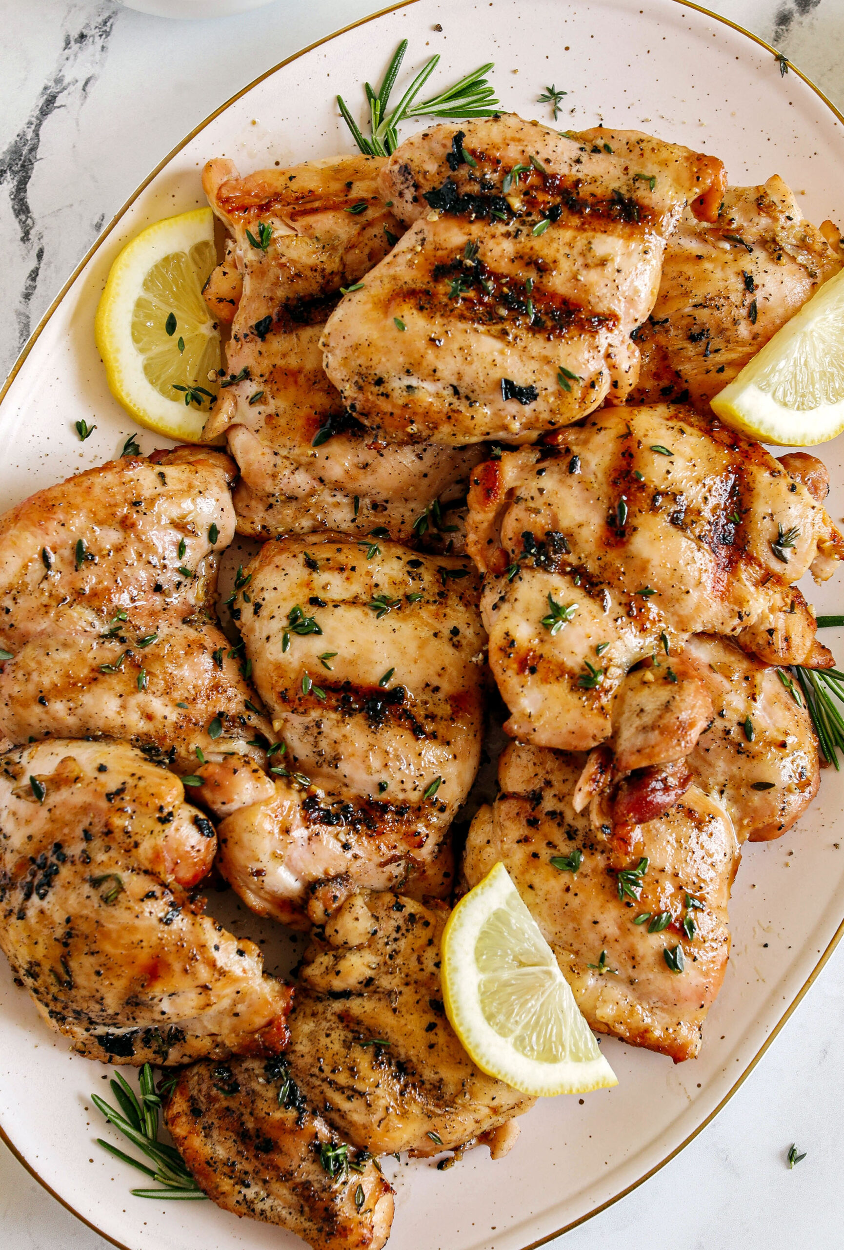 Poulet Grillé aux Herbes et Citron