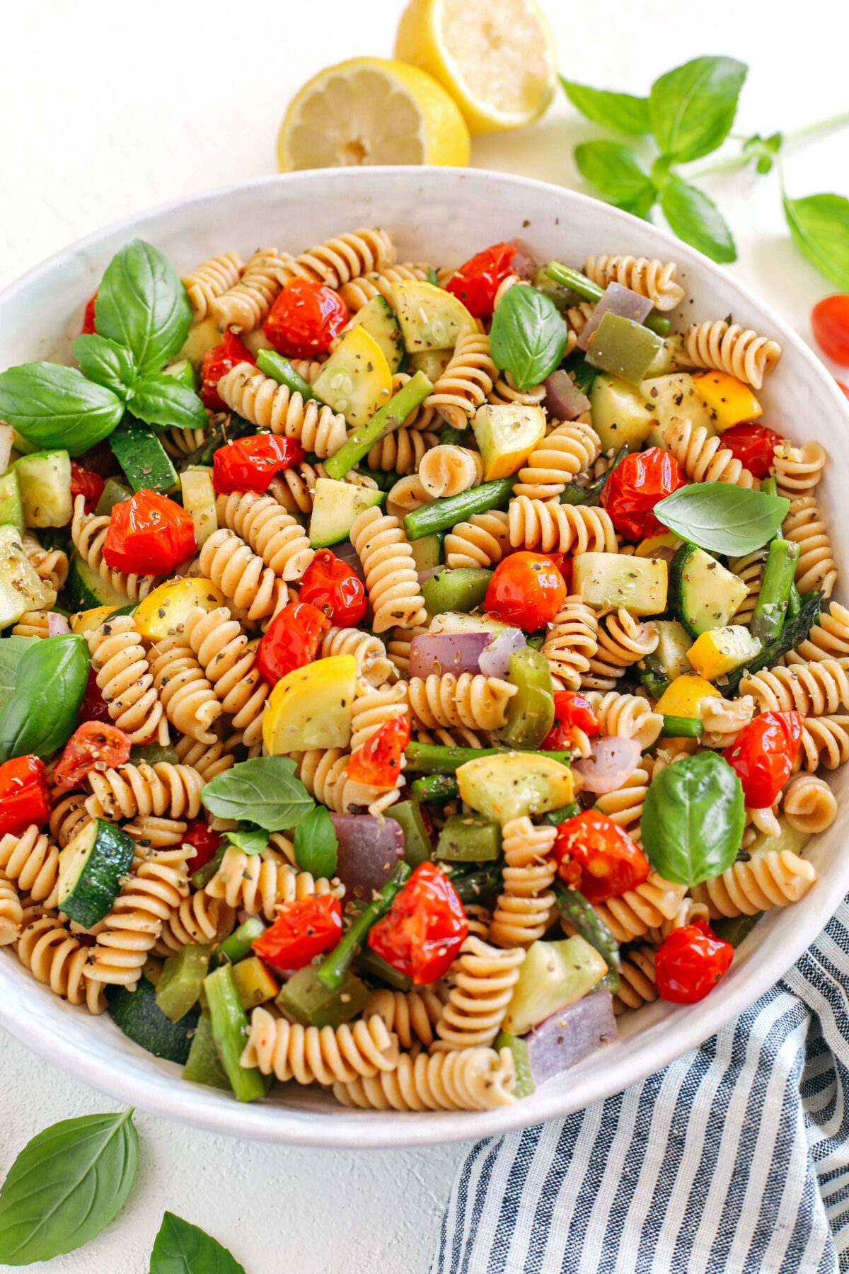 Salade de Pâtes aux Légumes Rôtis – Manger pour Rester Mince