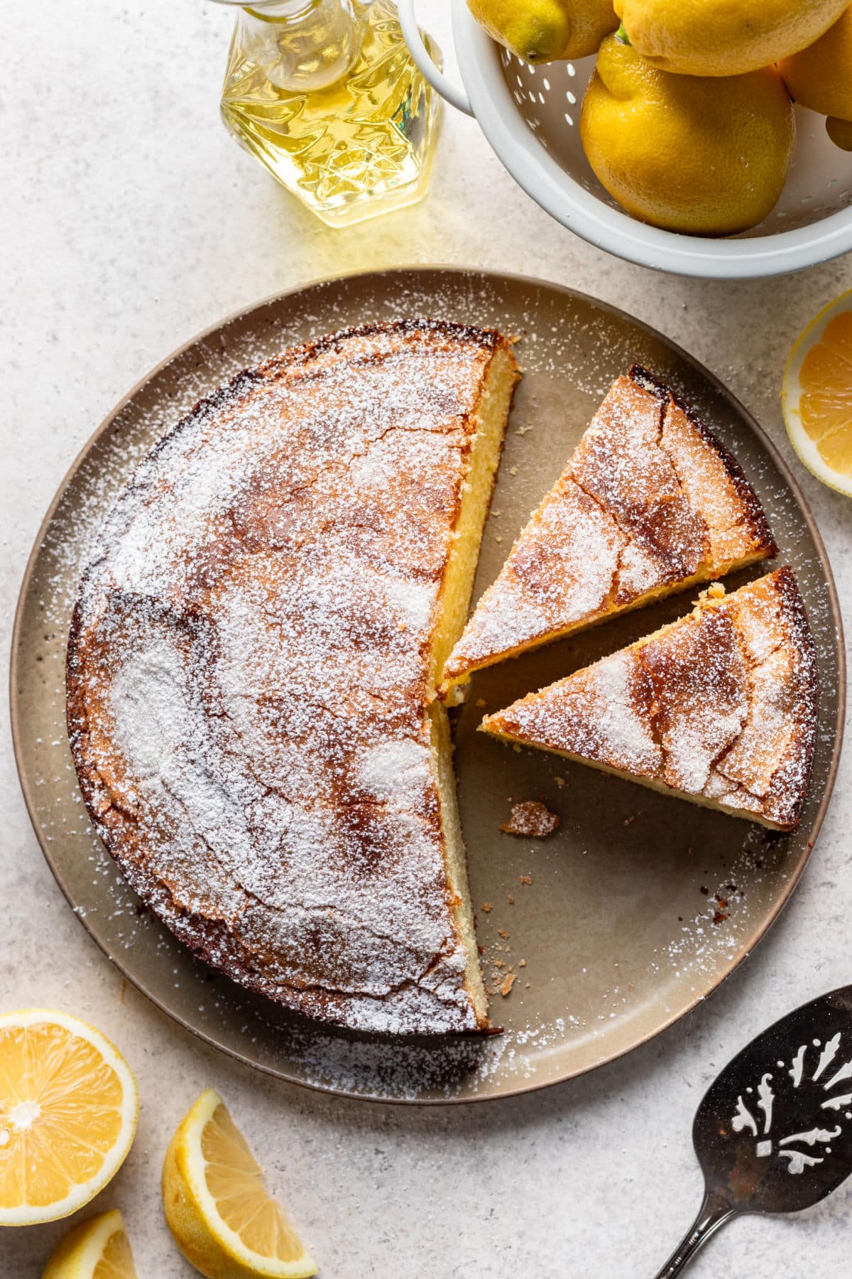 Gâteau au Citron et à l’Huile d’Olive – J’adore Manger