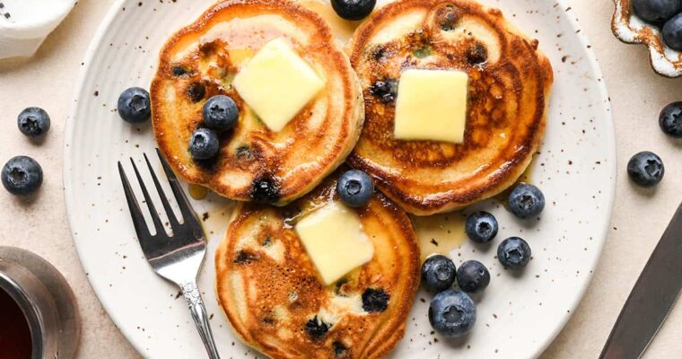 Crêpes aux myrtilles – JoyFoodSunshine