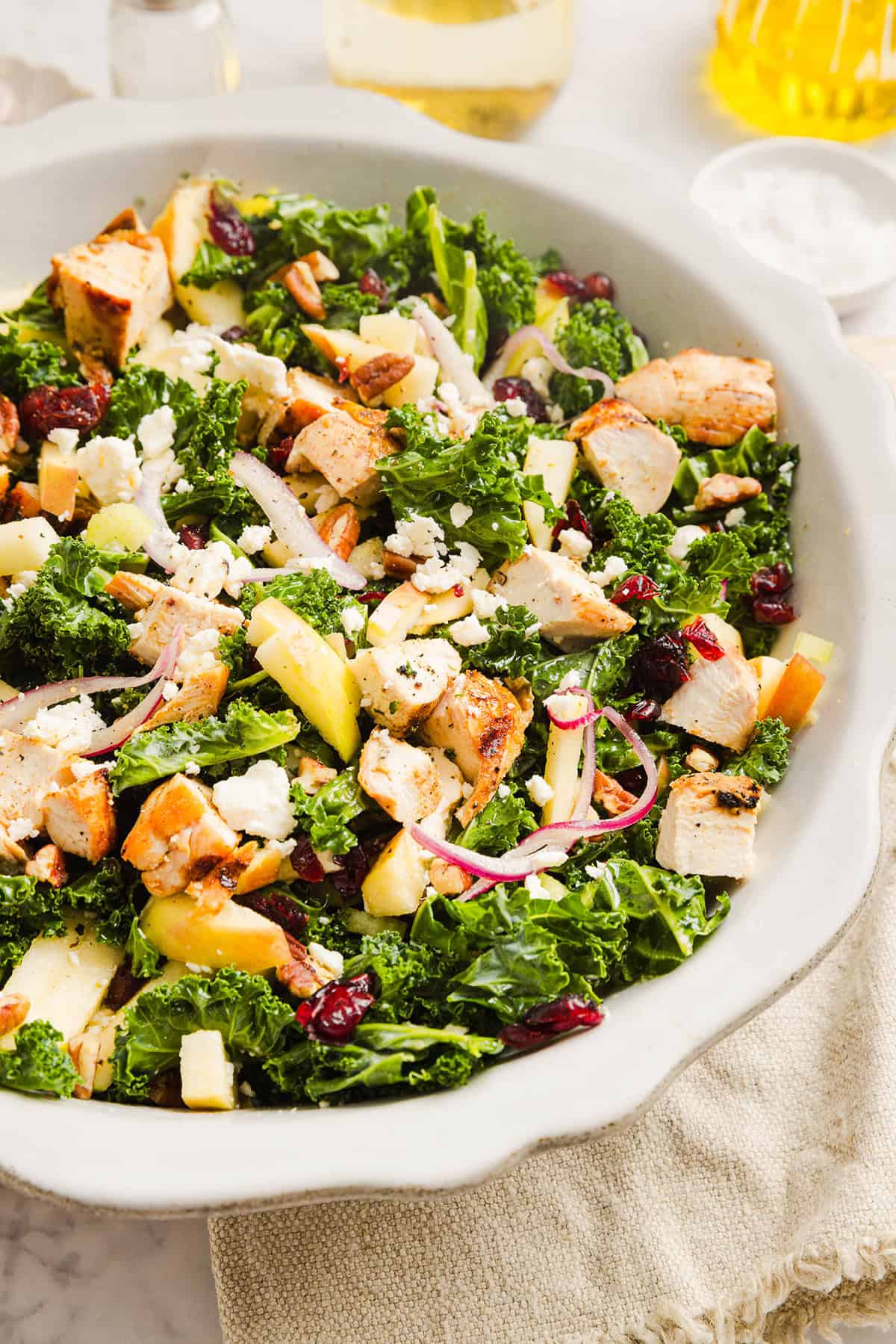 Salade Hachée de Poulet de Récolte – Mangez Léger