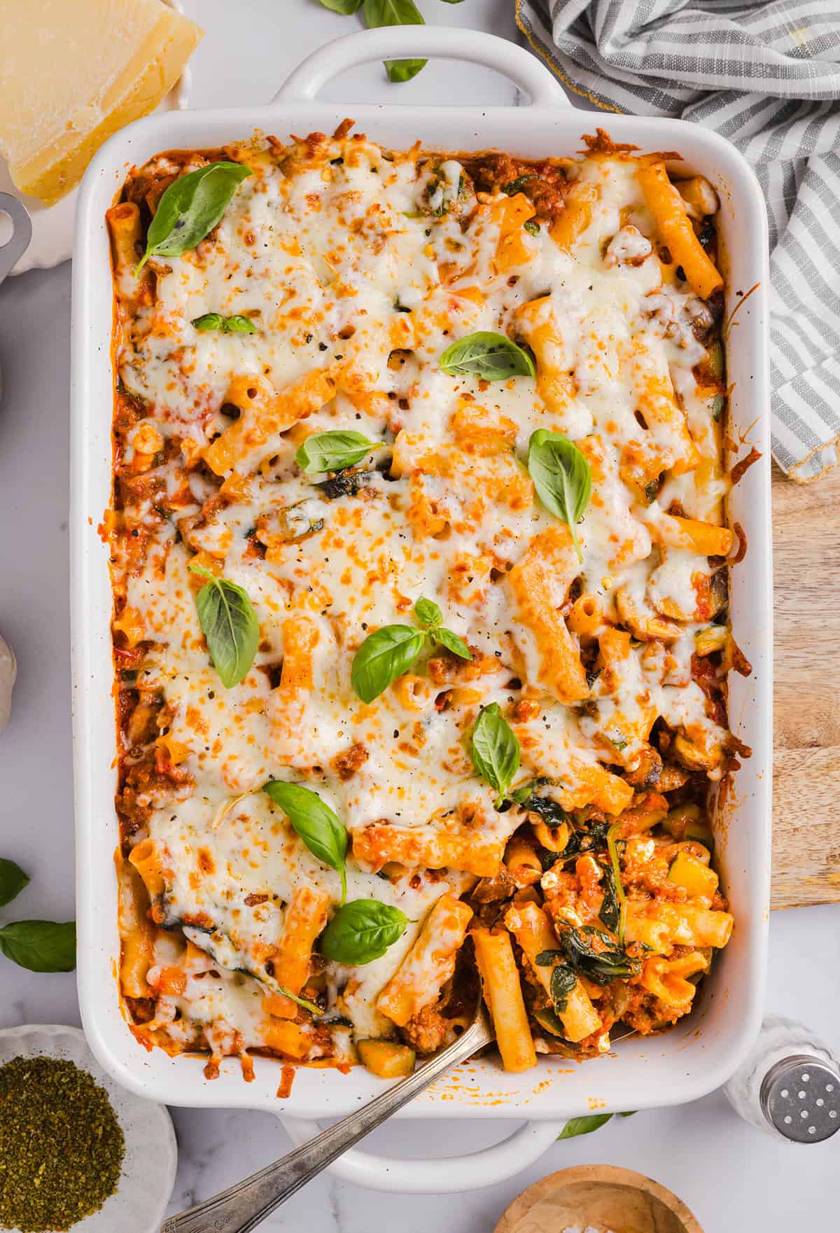 Recette de Ziti au Four Sain – Mangez Mince