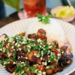 Salade de pâtes au poulet rôti et au maïs