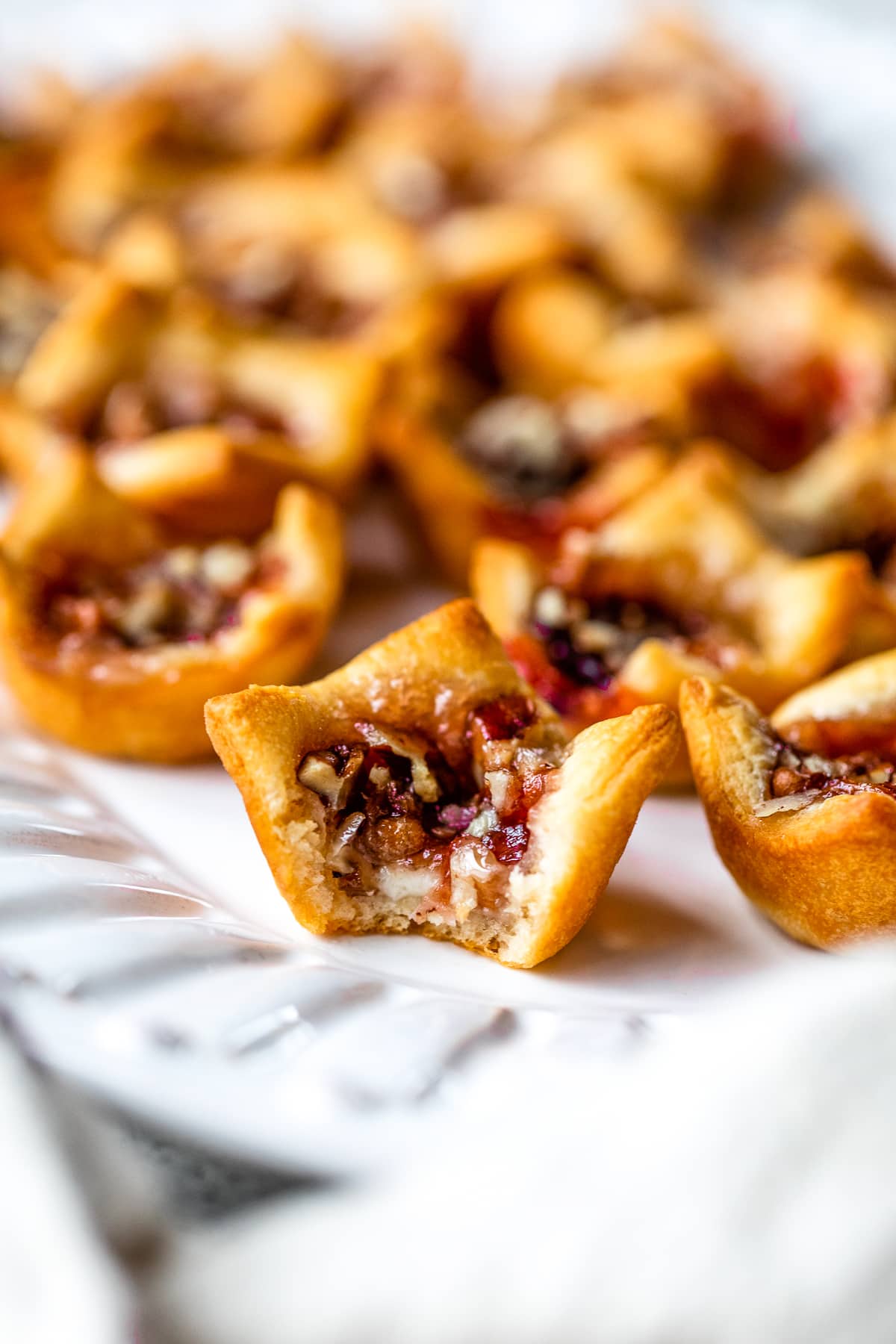 Bouchées de Brie Cuites (Avec Pâte Feuilletée)