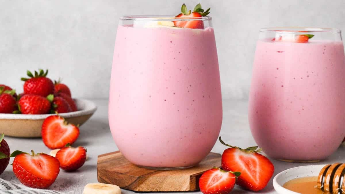 Meilleur Smoothie Fraise Banane – JoyFoodSunshine