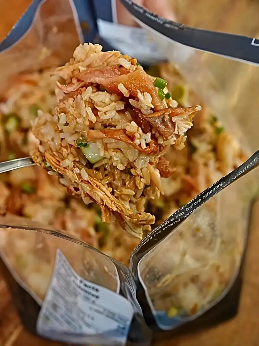 Poulet Rôti aux Oignons Verts de Costco en 5 Minutes avec Riz