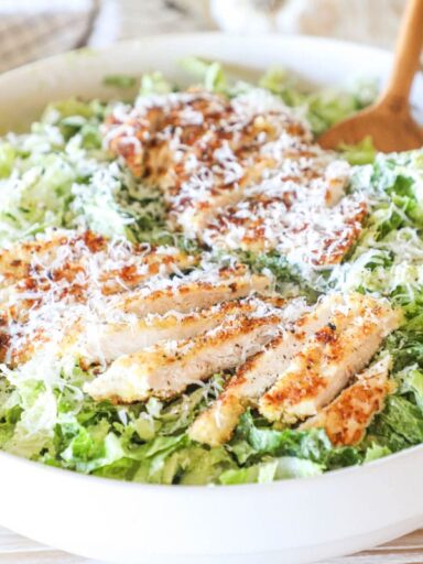 Crispy parmesan chicken green goddes salad.jpg