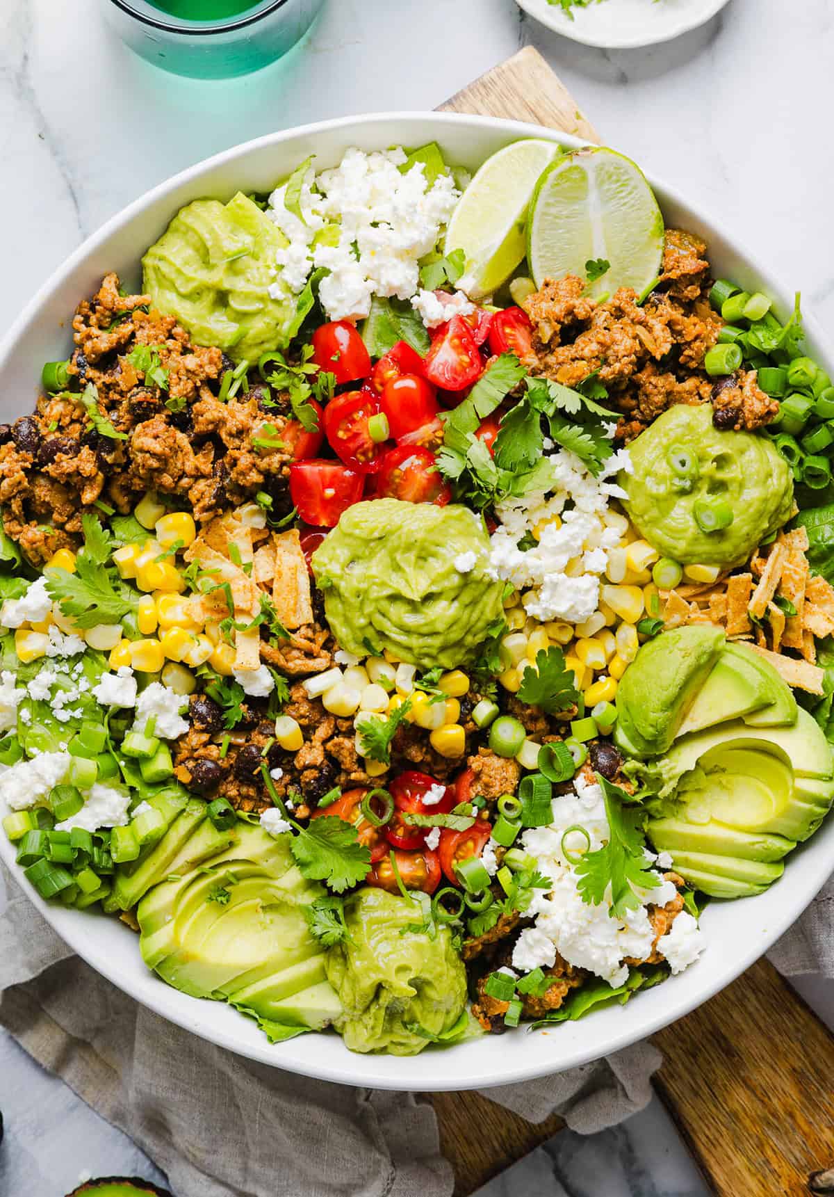 Salade de Tacos Saine – Mangez pour Rester Mince
