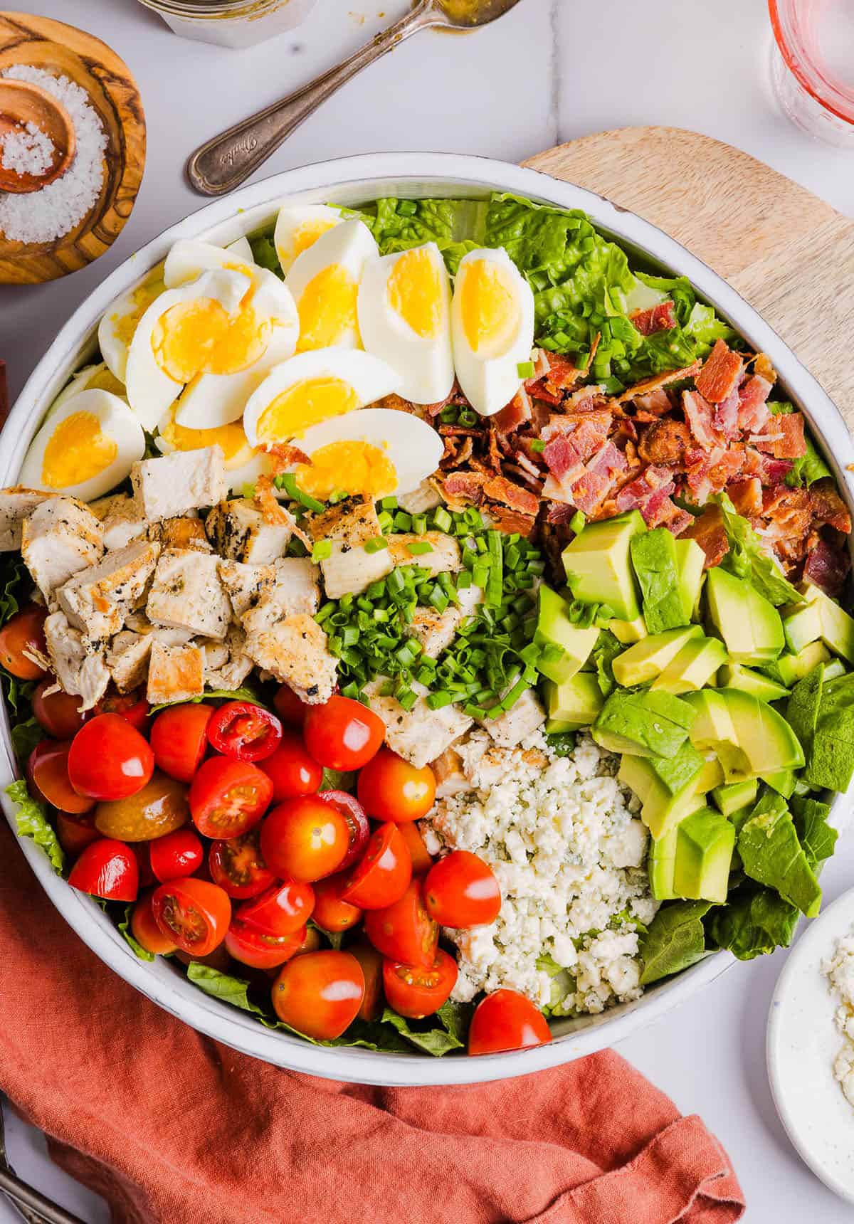 Salade Cobb au Poulet – Mangez Léger