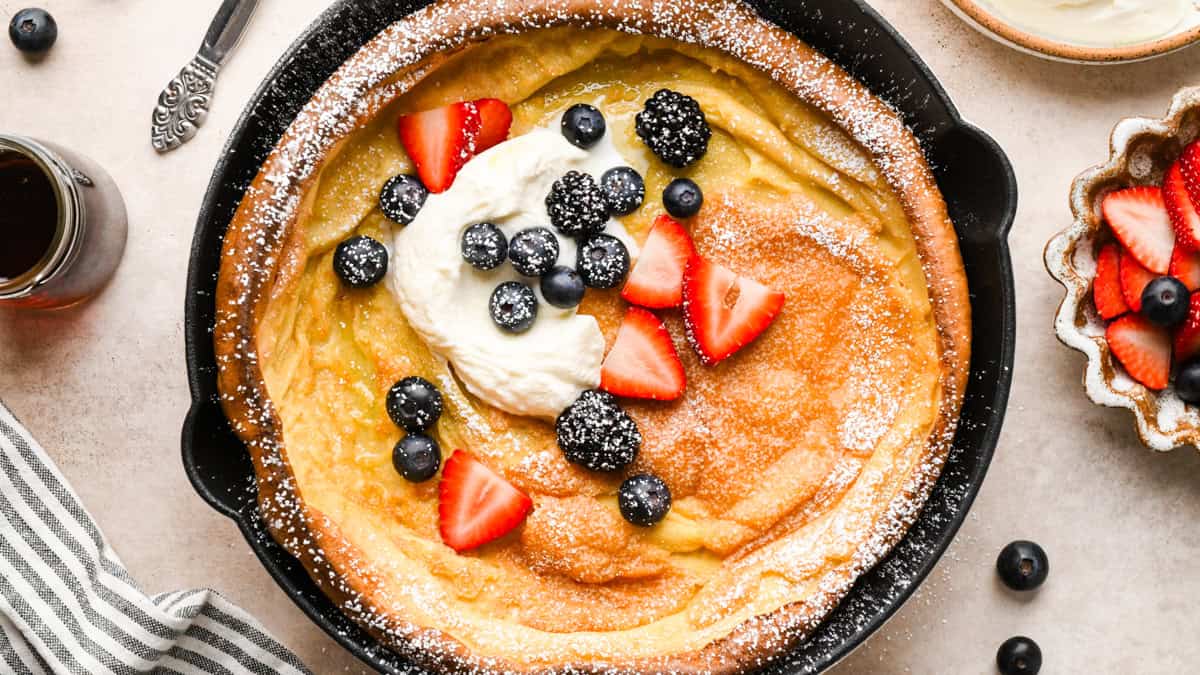 Recette de Dutch Baby – JoyFoodSunshine