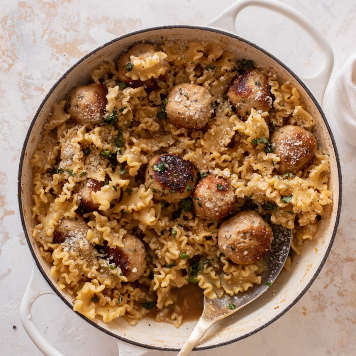 Garlic butter chicken meatballs and noodles 5 scaled.jpg