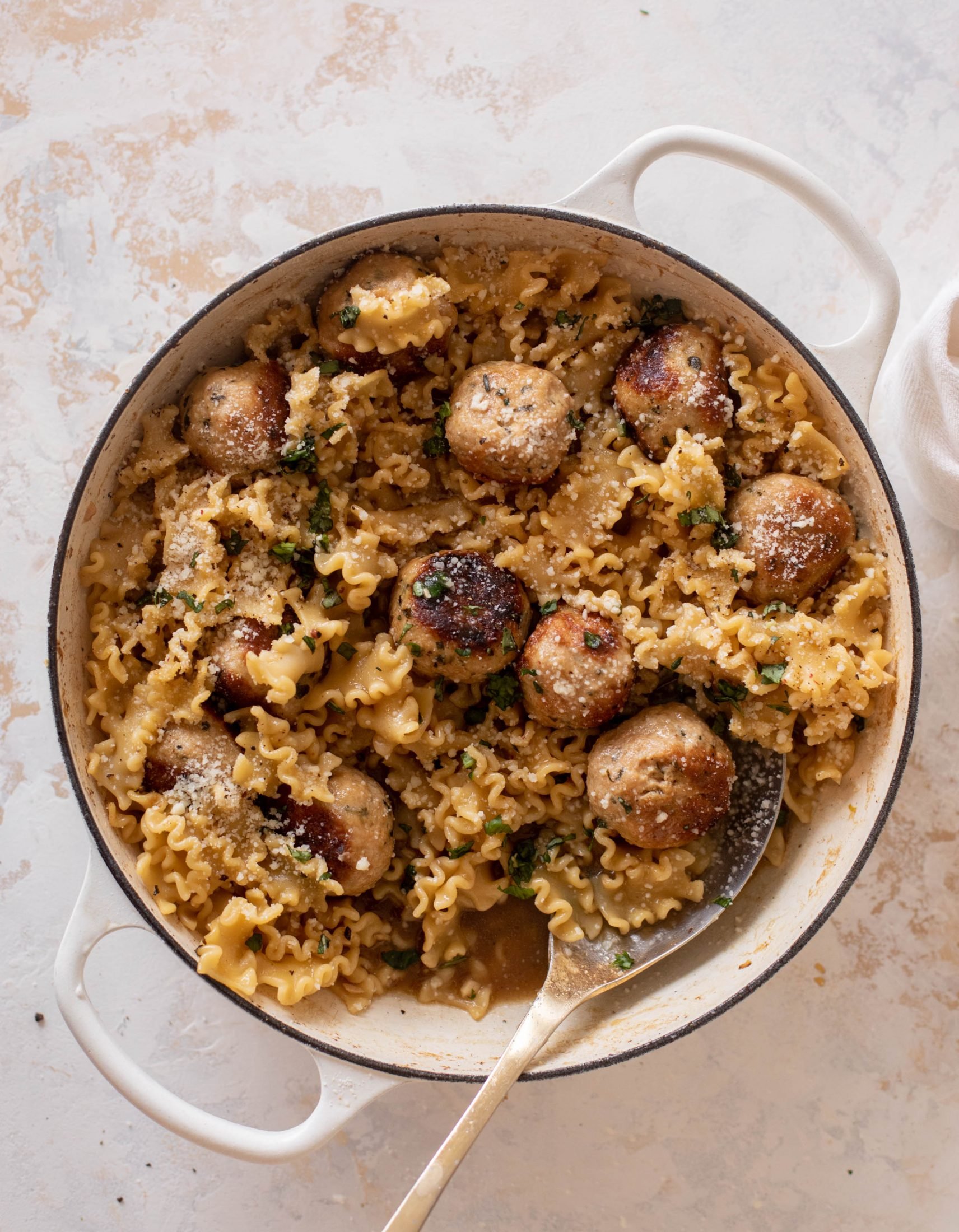 Garlic butter chicken meatballs and noodles 5 scaled.jpg