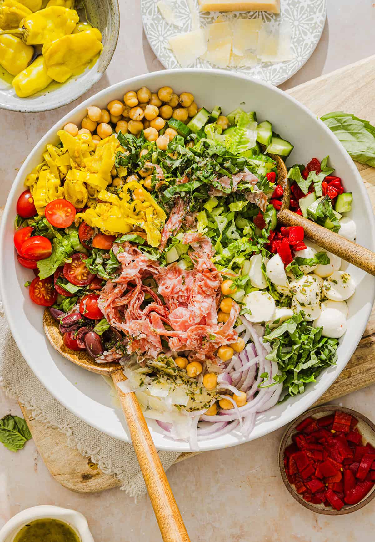 Recette de salade italienne hachée – Mangez-vous mince
